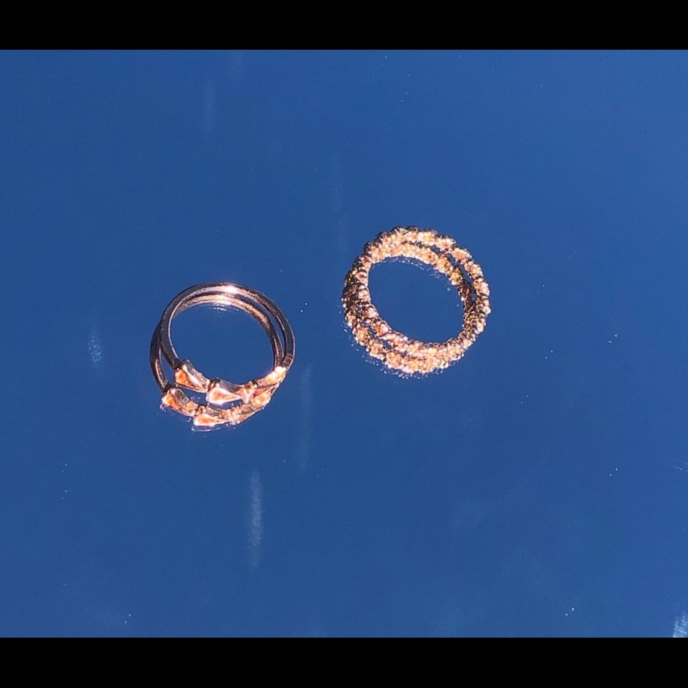 ‼️SOLD‼️rose gold rings